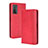 Coque Portefeuille Livre Cuir Etui Clapet BY4 pour Huawei Honor 10X Lite Rouge