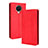 Coque Portefeuille Livre Cuir Etui Clapet BY4 pour Nokia 6.3 Rouge