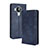 Coque Portefeuille Livre Cuir Etui Clapet BY4 pour Nokia 7.3 Bleu