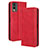 Coque Portefeuille Livre Cuir Etui Clapet BY4 pour Nokia C210 Rouge