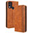 Coque Portefeuille Livre Cuir Etui Clapet BY4 pour Nokia C22 Marron