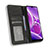 Coque Portefeuille Livre Cuir Etui Clapet BY4 pour Nokia C300 Petit