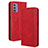 Coque Portefeuille Livre Cuir Etui Clapet BY4 pour Nokia C300 Rouge