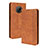 Coque Portefeuille Livre Cuir Etui Clapet BY4 pour Nokia G300 5G Marron