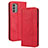 Coque Portefeuille Livre Cuir Etui Clapet BY4 pour Nokia G400 5G Rouge