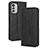 Coque Portefeuille Livre Cuir Etui Clapet BY4 pour Nokia G60 5G Noir