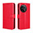 Coque Portefeuille Livre Cuir Etui Clapet BY4 pour OnePlus Ace 2 5G Rouge