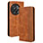 Coque Portefeuille Livre Cuir Etui Clapet BY4 pour OnePlus Ace 3 5G Marron