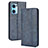 Coque Portefeuille Livre Cuir Etui Clapet BY4 pour OnePlus Nord CE 2 5G Bleu