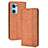 Coque Portefeuille Livre Cuir Etui Clapet BY4 pour OnePlus Nord CE 2 5G Marron