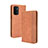 Coque Portefeuille Livre Cuir Etui Clapet BY4 pour OnePlus Nord N200 5G Marron