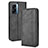 Coque Portefeuille Livre Cuir Etui Clapet BY4 pour OnePlus Nord N300 5G Noir