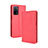 Coque Portefeuille Livre Cuir Etui Clapet BY4 pour Oppo A55 5G Rouge