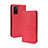 Coque Portefeuille Livre Cuir Etui Clapet BY4 pour Oppo A55S 5G Rouge