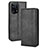 Coque Portefeuille Livre Cuir Etui Clapet BY4 pour Oppo Find X5 5G Noir