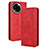 Coque Portefeuille Livre Cuir Etui Clapet BY4 pour Realme 11X 5G Rouge