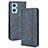 Coque Portefeuille Livre Cuir Etui Clapet BY4 pour Realme 9i 4G Bleu