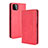 Coque Portefeuille Livre Cuir Etui Clapet BY4 pour Samsung Galaxy A22s 5G Rouge