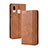 Coque Portefeuille Livre Cuir Etui Clapet BY4 pour Samsung Galaxy A30 Marron