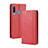 Coque Portefeuille Livre Cuir Etui Clapet BY4 pour Samsung Galaxy A40s Rouge