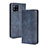 Coque Portefeuille Livre Cuir Etui Clapet BY4 pour Samsung Galaxy A42 5G Bleu