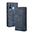 Coque Portefeuille Livre Cuir Etui Clapet BY4 pour Samsung Galaxy M40 Bleu