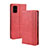 Coque Portefeuille Livre Cuir Etui Clapet BY4 pour Samsung Galaxy M40S Rouge