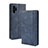 Coque Portefeuille Livre Cuir Etui Clapet BY4 pour Samsung Galaxy Note 10 Plus 5G Bleu