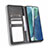 Coque Portefeuille Livre Cuir Etui Clapet BY4 pour Samsung Galaxy S20 Lite 5G Petit