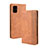 Coque Portefeuille Livre Cuir Etui Clapet BY4 pour Samsung Galaxy S20 Marron