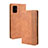 Coque Portefeuille Livre Cuir Etui Clapet BY4 pour Samsung Galaxy S20 Plus Marron