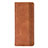 Coque Portefeuille Livre Cuir Etui Clapet BY4 pour Samsung Galaxy Z Fold2 5G Marron