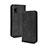 Coque Portefeuille Livre Cuir Etui Clapet BY4 pour Sharp Aquos wish Noir