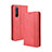 Coque Portefeuille Livre Cuir Etui Clapet BY4 pour Sony Xperia 5 II Rouge