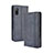 Coque Portefeuille Livre Cuir Etui Clapet BY4 pour Sony Xperia Ace II SO-41B Bleu