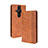 Coque Portefeuille Livre Cuir Etui Clapet BY4 pour Sony Xperia PRO-I Marron