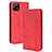 Coque Portefeuille Livre Cuir Etui Clapet BY4 pour Wiko T3 Rouge