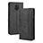 Coque Portefeuille Livre Cuir Etui Clapet BY4 pour Xiaomi Poco M2 Pro Noir