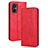 Coque Portefeuille Livre Cuir Etui Clapet BY4 pour Xiaomi Poco M5 4G Rouge