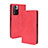 Coque Portefeuille Livre Cuir Etui Clapet BY4 pour Xiaomi Poco X4 NFC Rouge