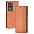 Coque Portefeuille Livre Cuir Etui Clapet BY4 pour Xiaomi Redmi K40S 5G Marron