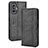 Coque Portefeuille Livre Cuir Etui Clapet BY4 pour Xiaomi Redmi K50 Gaming AMG F1 5G Noir