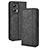 Coque Portefeuille Livre Cuir Etui Clapet BY4 pour Xiaomi Redmi K50i 5G Noir