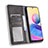 Coque Portefeuille Livre Cuir Etui Clapet BY4 pour Xiaomi Redmi Note 10 5G Petit