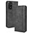 Coque Portefeuille Livre Cuir Etui Clapet BY4 pour Xiaomi Redmi Note 11S 4G Noir