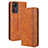 Coque Portefeuille Livre Cuir Etui Clapet BY4 pour Xiaomi Redmi Note 12S Marron