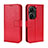 Coque Portefeuille Livre Cuir Etui Clapet BY5 pour Asus ZenFone 10 Rouge