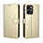 Coque Portefeuille Livre Cuir Etui Clapet BY5 pour Huawei Honor 80 SE 5G Or