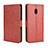 Coque Portefeuille Livre Cuir Etui Clapet BY5 pour Nokia C01 Plus Marron