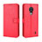 Coque Portefeuille Livre Cuir Etui Clapet BY5 pour Nokia C21 Rouge